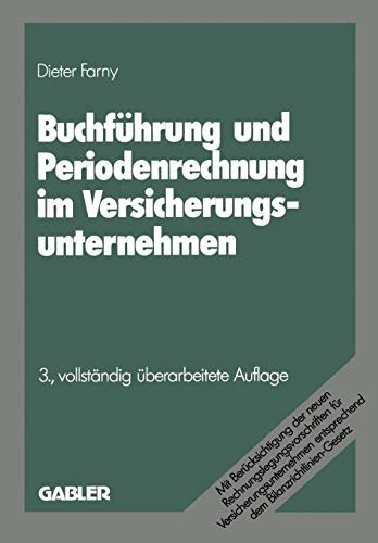 Cover for Buchführung und Periodenrechnung im Versicherungsunternehmen