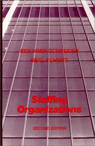 Cover for Staffing Organizations