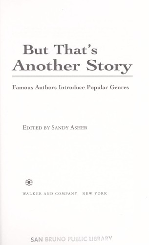 Cover for But That's Another Story