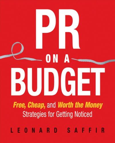 Cover for PR on a Budget