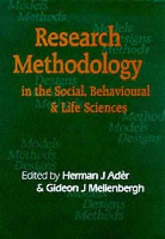 Cover for Research Methodology in the Social, Behavioural and Life Sciences