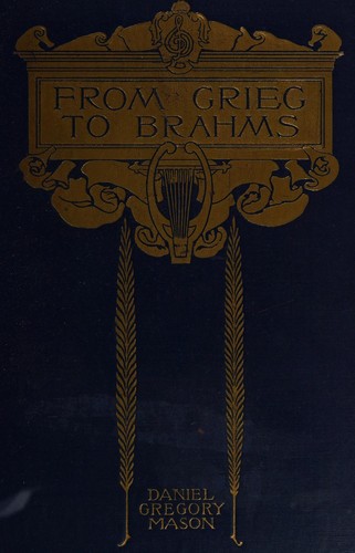 Cover for From Grieg to Brahms