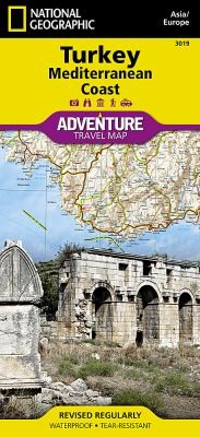 Cover for Turkey Mediterranean Coast Adventure Travel Map