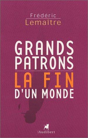 Cover for Grands patrons 