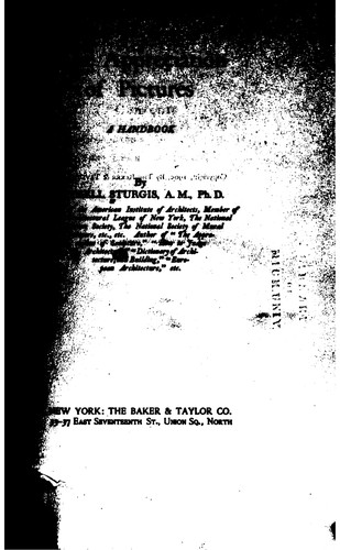 Cover for The appreciation of pictures