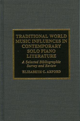 Cover for Traditional world music influences in contemporary solo piano literature