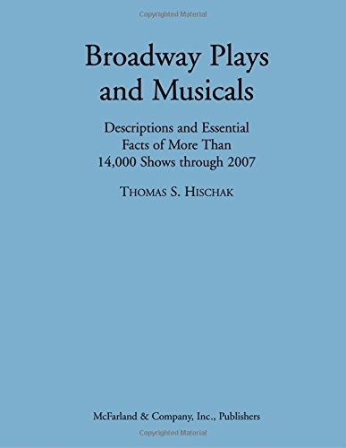 Cover for Broadway Plays and Musicals
