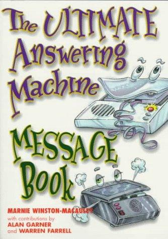 Cover for The ultimate answering machine message book