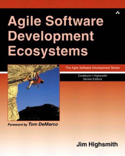 Cover for Agile Software Development Ecosystems