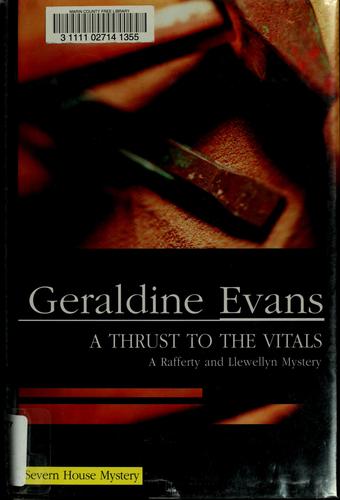 Cover for A thrust to the vitals