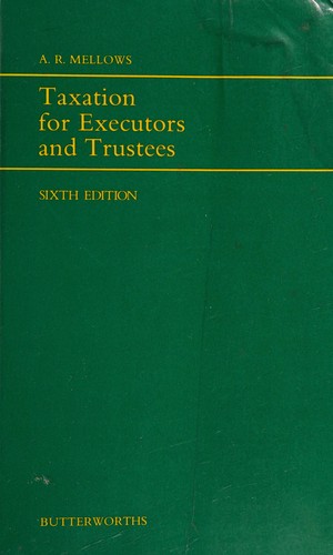 Cover for Taxation for executors and trustees