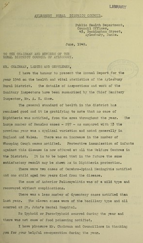 Cover for [Report 1948]