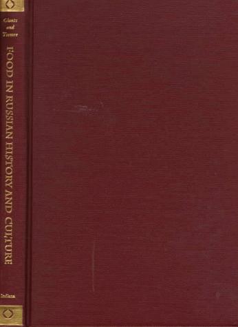 Cover for Food in Russian history and culture