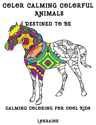 Cover for Color Calming Colorful Animals
