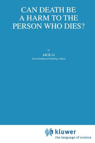 Cover for Can Death Be a Harm to the Person Who Dies?