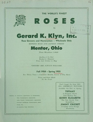 Cover for The world's finest roses