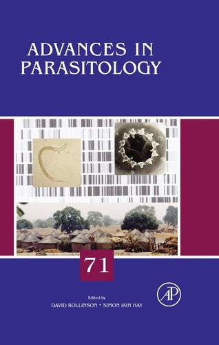 Cover for Advances in parasitology. (Print ed.).