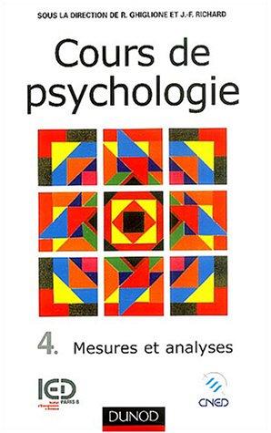 Cover for Cours de psychologie tome 4 troisième édition