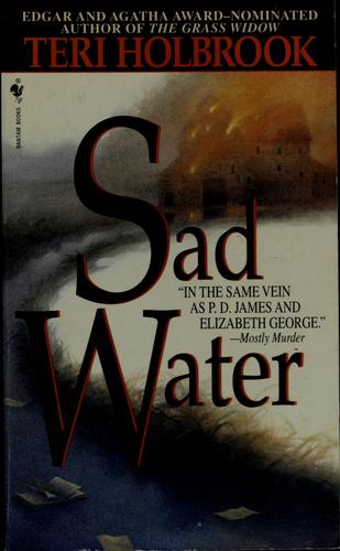 Cover for Sad water