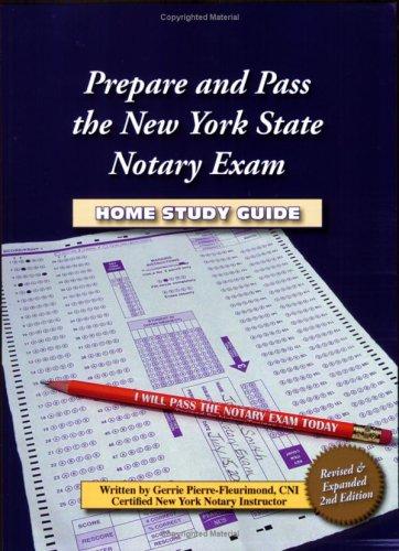 Cover for Prepare & Pass the New York Sate Notary Exam