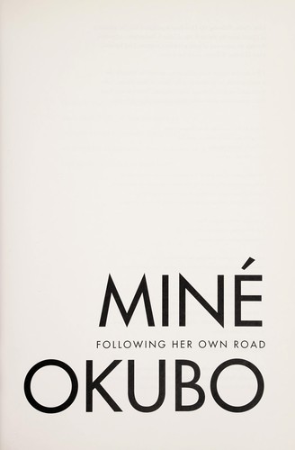 Cover for Miné Okubo