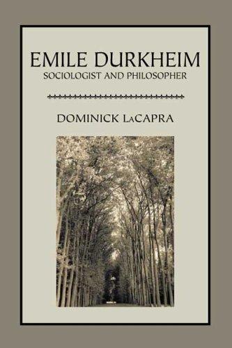 Cover for Emile Durkheim