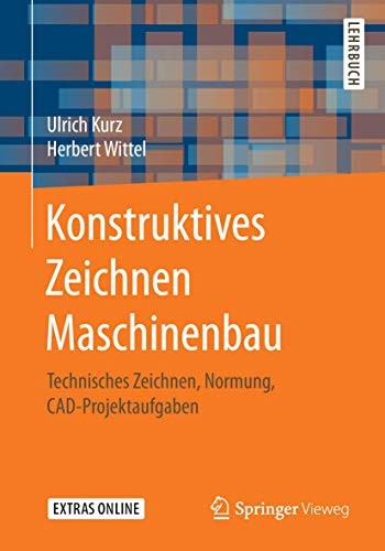 Cover for Konstruktives Zeichnen Maschinenbau