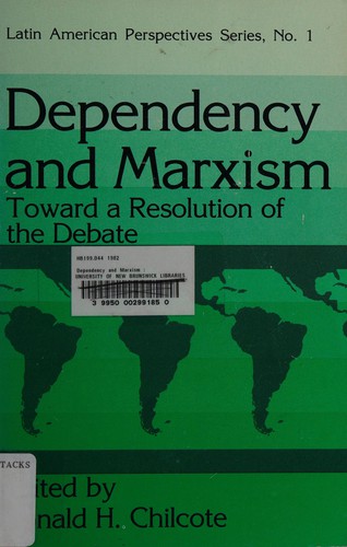 Cover for Dependency and Marxism