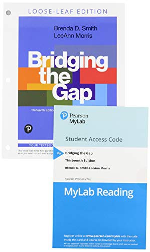 Cover for Bridging the Gap
