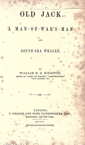 Cover for Old Jack