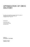 Cover for Optimization of Drug Delivery