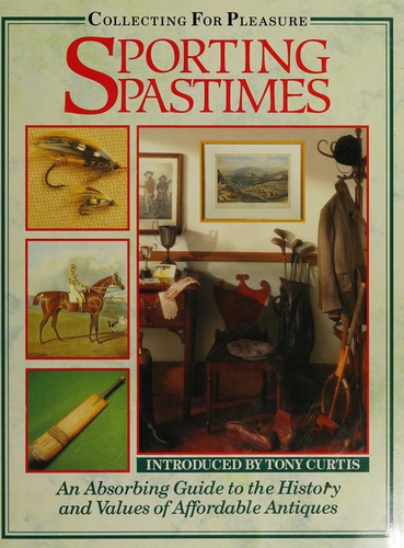 Cover for Sporting pastimes