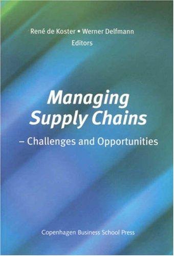 Cover for Managing Supply Chains