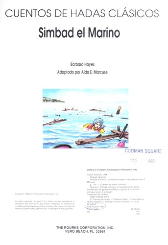 Cover for Simbad el marino