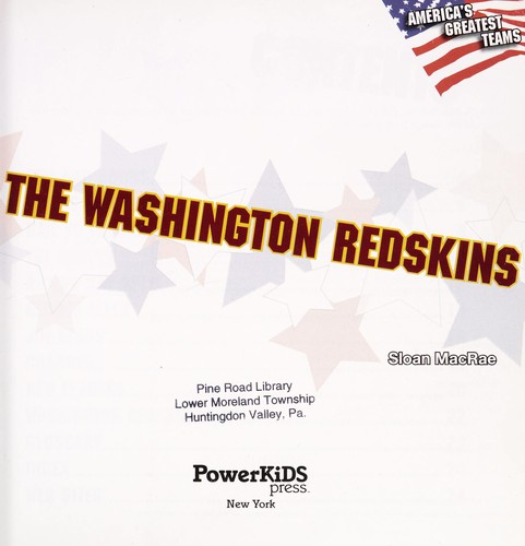 Cover for The Washington Redskins