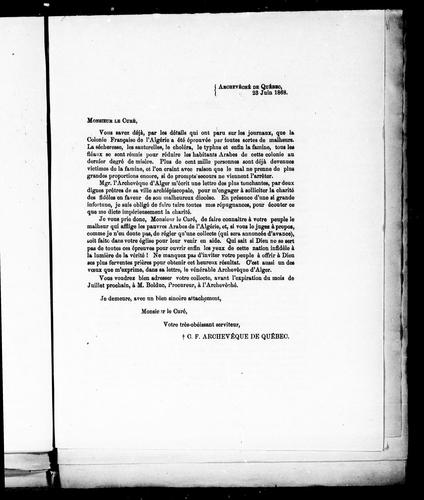 Cover for [Lettre]