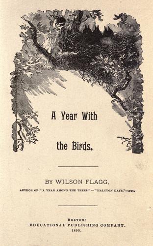 Cover for A year with the birds