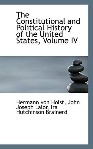 Cover for The Constitutional and Political History of the United States