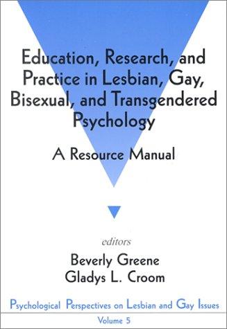 Cover for Education, Research, and Practice in Lesbian, Gay, Bisexual, and Transgendered Psychology