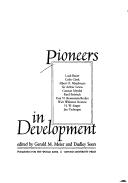 Cover for Pioneers in development