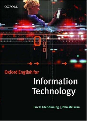 Cover for Oxford English for Information Technology