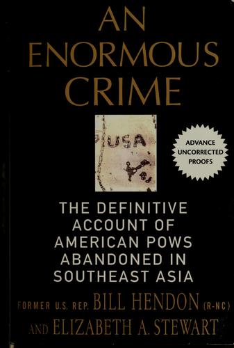 Cover for An Enormous Crime
