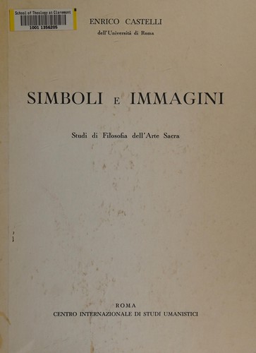 Cover for Simboli e immagini