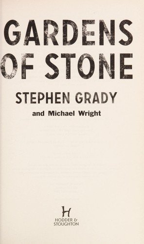 Cover for Gardens of stone