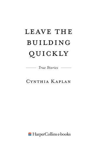 Cover for Leave the building quickly