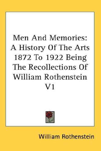 Cover for Men And Memories