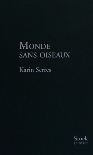 Cover for Monde sans oiseaux