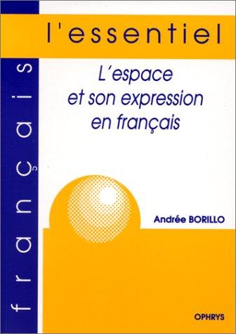 Cover for L'espace en français