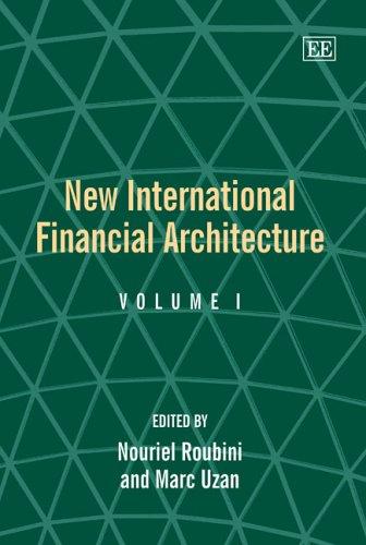 Cover for New international financial architecture