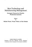 Cover for New technology and manufacturing management
